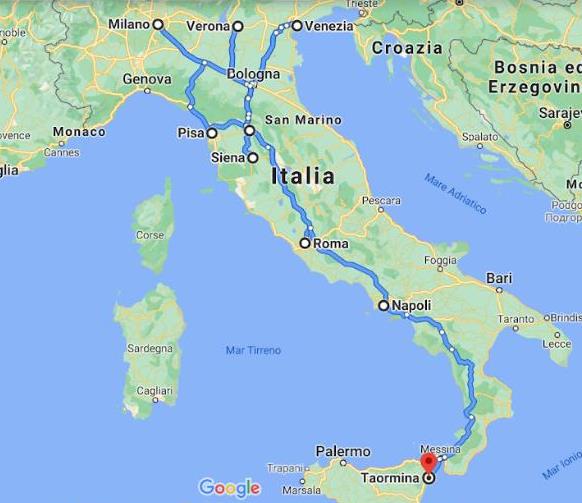 Ten cities to visit in Italy