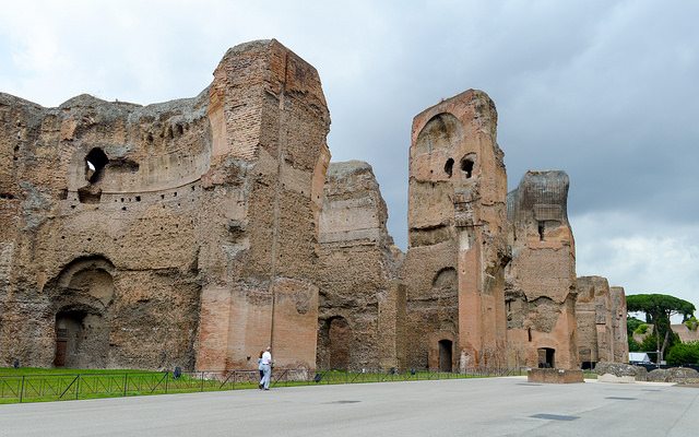 Visiting the Baths of Caracalla in Rome?