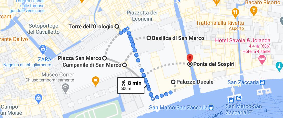 What are the top ten tourist monuments in Venice?