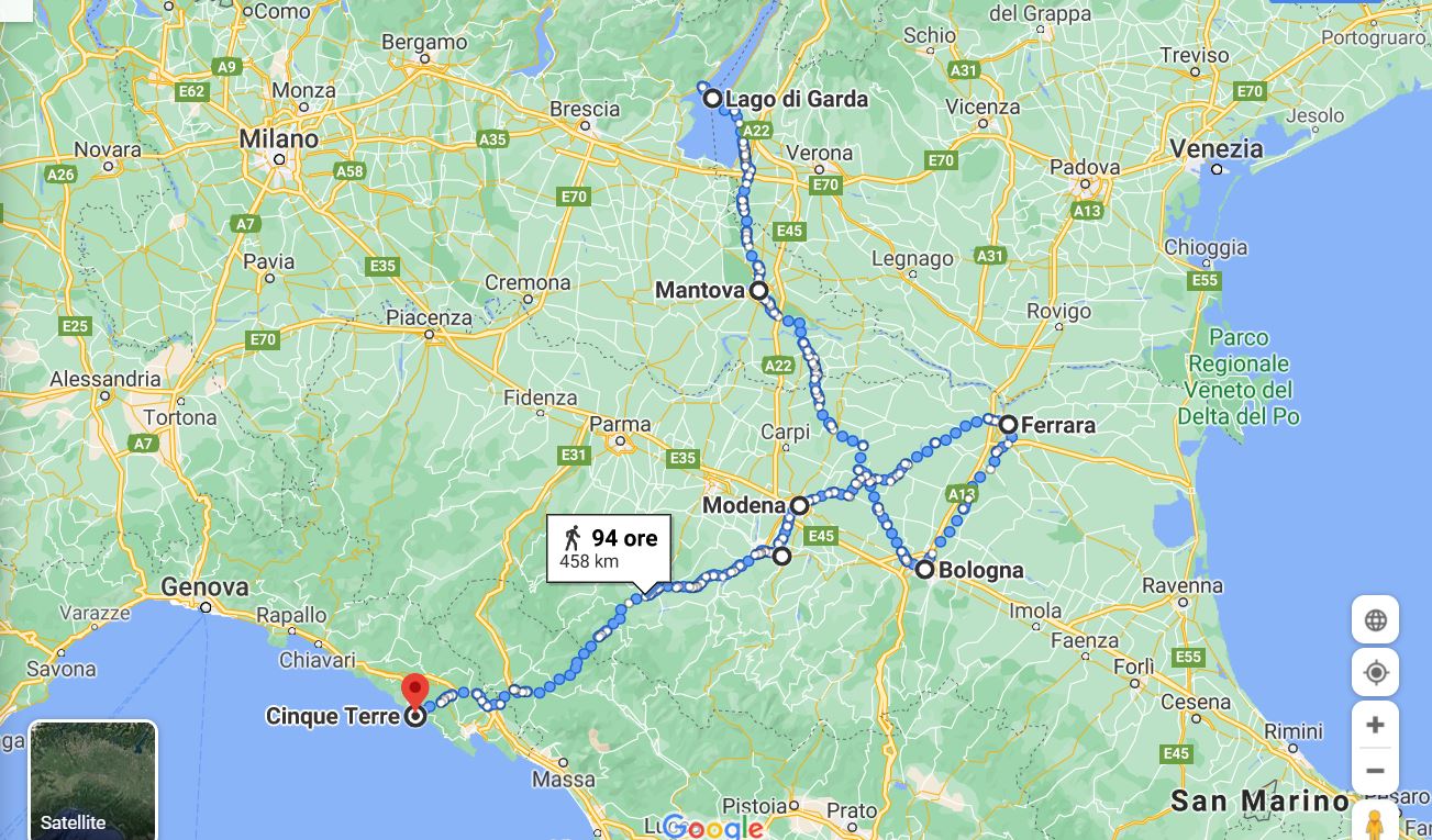 Twenty-day itinerary in northern Italy?