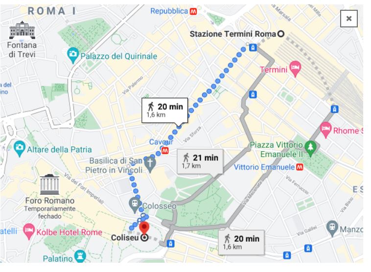 Where to stay near Rome subway?