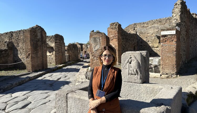 Ana Patricia in Pompeii